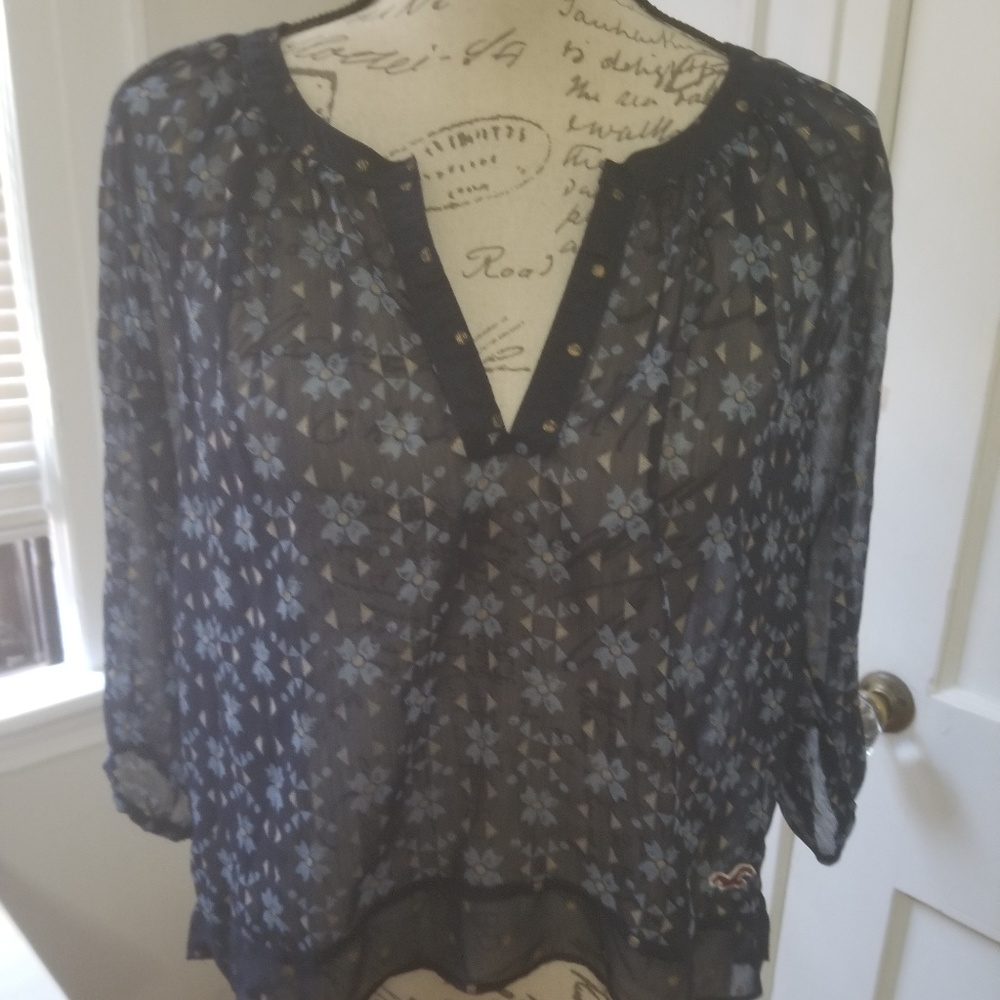 Hollister Blouse Top